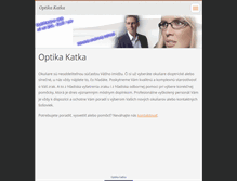 Tablet Screenshot of optikakatka.sk